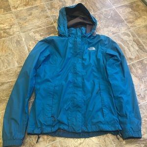 North face blue jacket